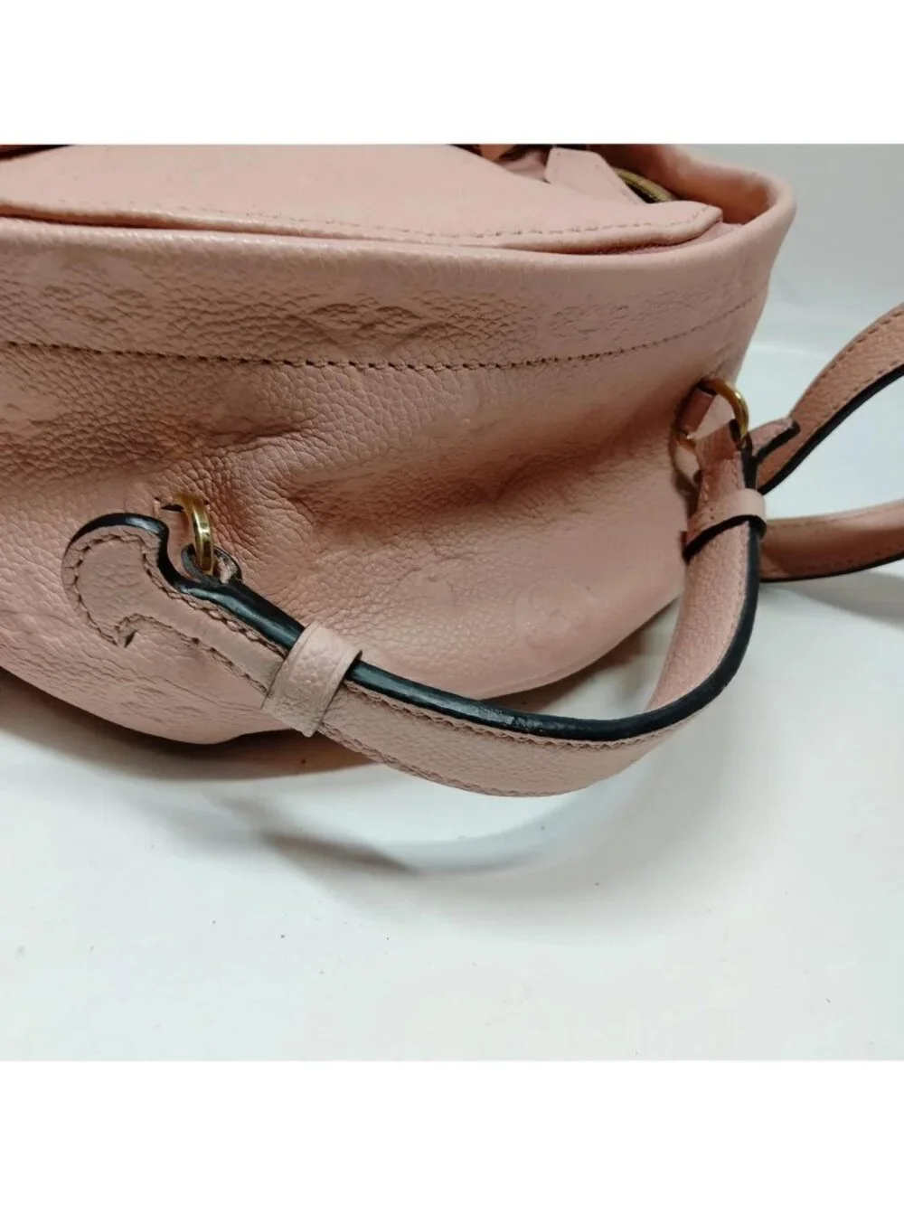 Authentic Louis Vuitton Sorbonne Monogram Empreinte Backpack